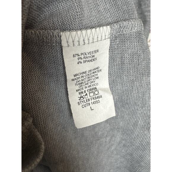 Womens Christmas Sz L Santa’s Favorite Country Girl Holiday Hooded LS Top NWT - Picture 6 of 7